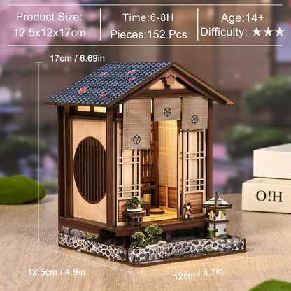 Demon Slayer Inspired Moss-Lantern Harmony Garden DIY Book Nook Kit