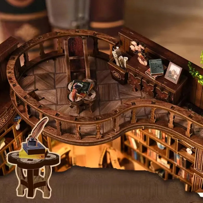 Dreamy Book Hall Library Book Nook DIY Kit