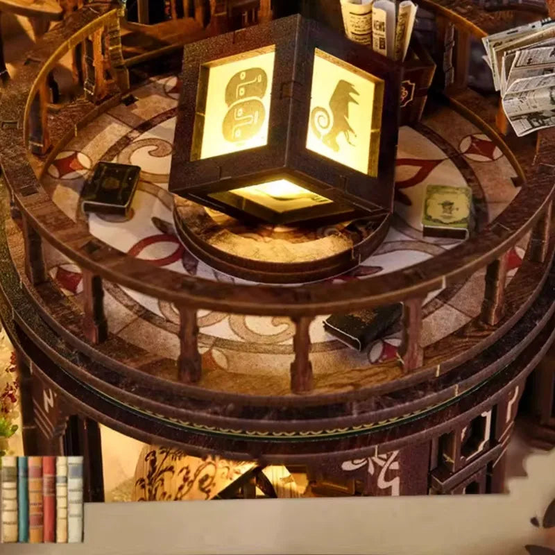 Dreamy Book Hall Library Book Nook DIY Kit