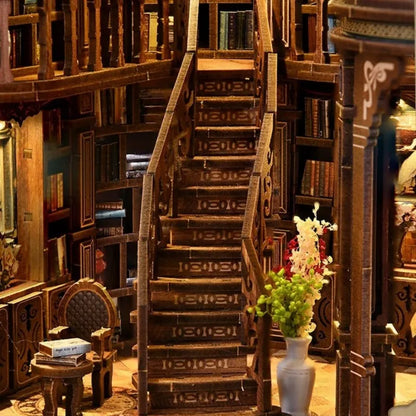 Dreamy Book Hall Library Book Nook DIY Kit